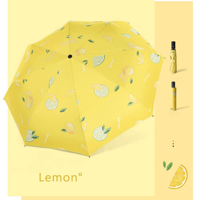 Fruit Design Folding Umbrella for Girls