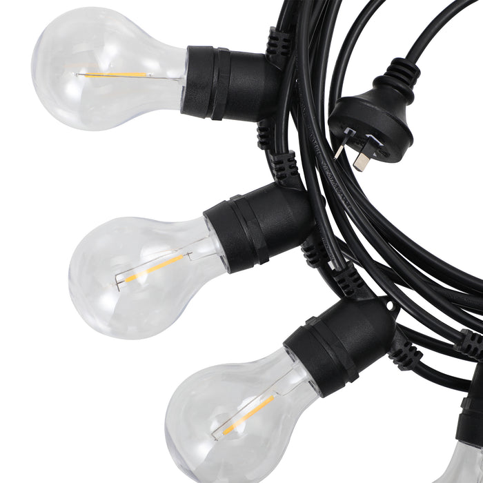 120M Festoon String Lights Led Christmas Waterproof Wedding Party Outdoor