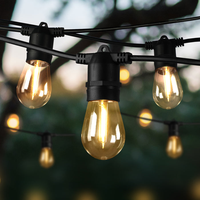 120M Led Festoon String Lights Christmas Wedding Party Outdoor Waterproof