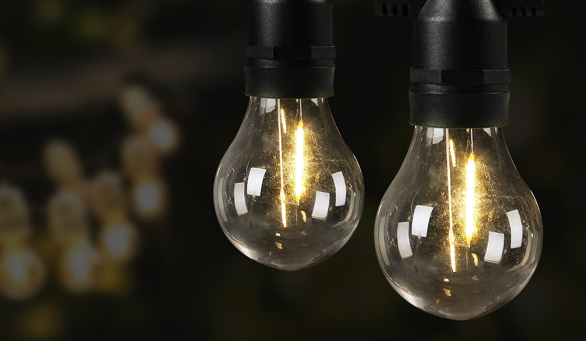 20M Solar Festoon String Lights Led Christmas Waterproof Outdoor Party