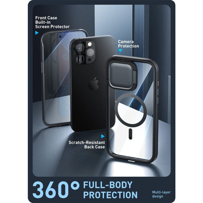 Full-body Clear Protective Case with Built-in Screen