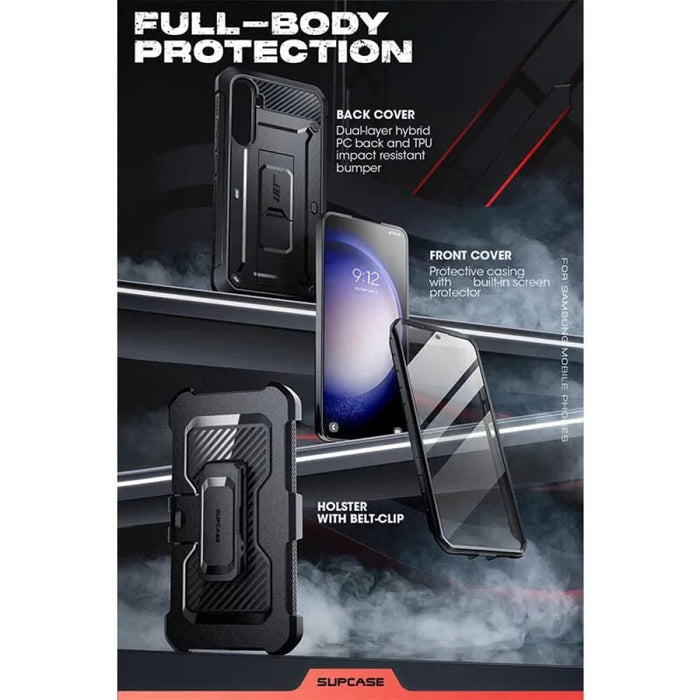 Full - body Dual Layer Rugged Case With Built - in Screen