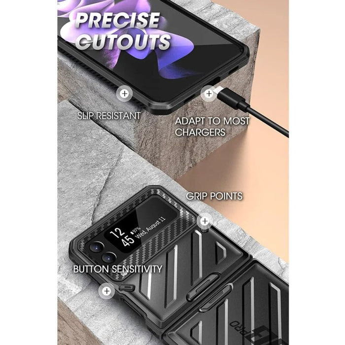 Full-body Dual Layer Rugged Protective Case with Holster