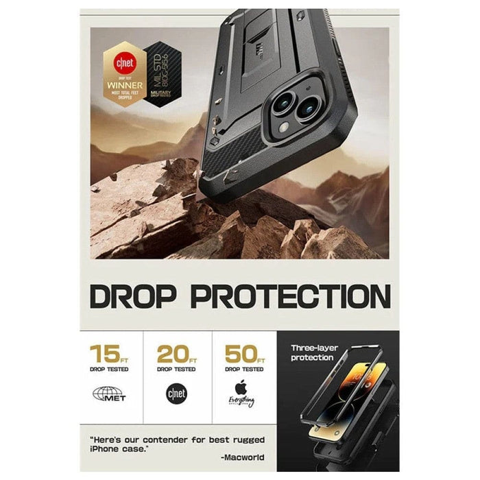 Full-body Heavy Duty Rugged Case with Built-in Screen