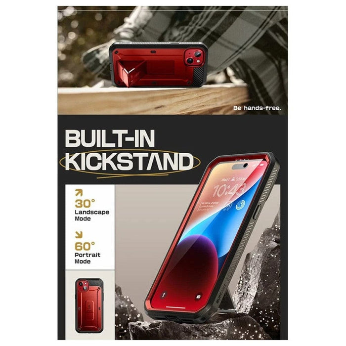 Full-body Heavy Duty Rugged Case with Built-in Screen