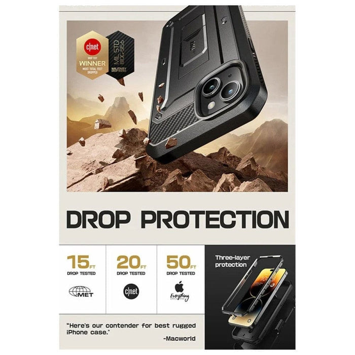 Full-body Heavy Duty Rugged Case with Built-in Screen