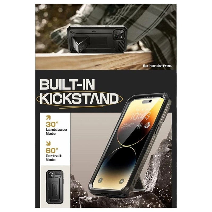 Full-body Heavy Duty Rugged Case with Built-in Screen