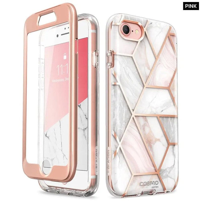 Full-body Marble Bumper Cover with Built-in Screen