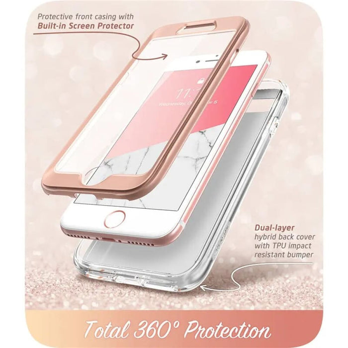 Full-body Marble Bumper Cover with Built-in Screen