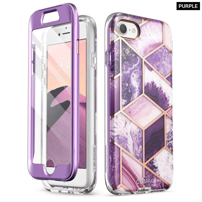Full-body Marble Bumper Cover with Built-in Screen