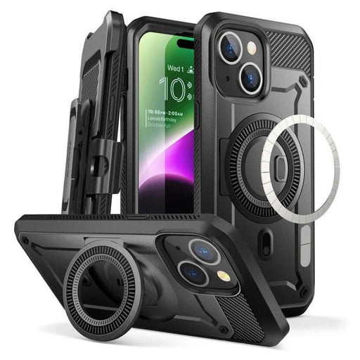 Full Body Rugged Built - in Screen Protector With Kickstand