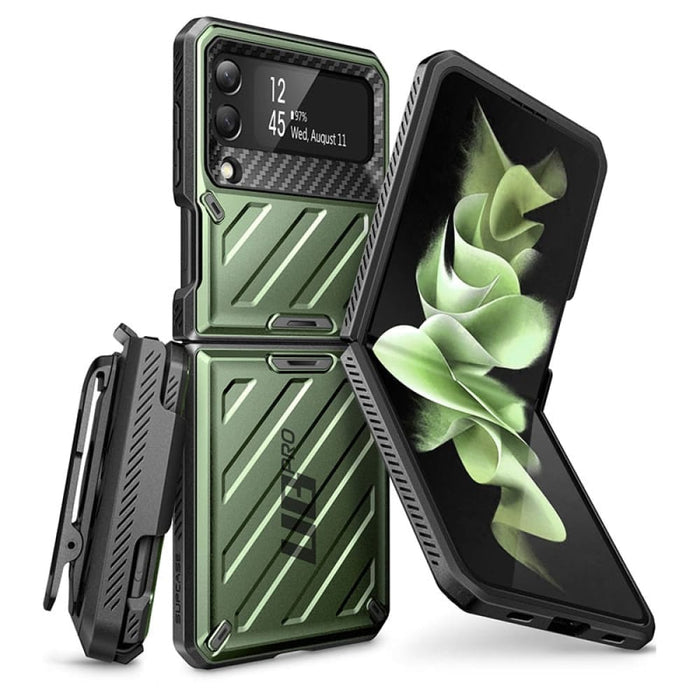 Full-body Rugged Case with Belt Clip for Samsung Galaxy z