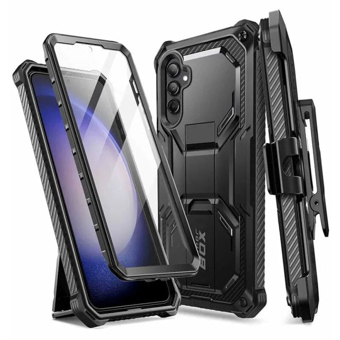 Full - body Rugged Case With Built - in Screen Protector