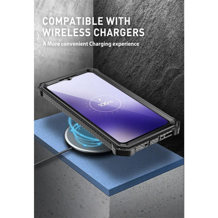 Full-body Rugged Case with Built-in Screen Protector