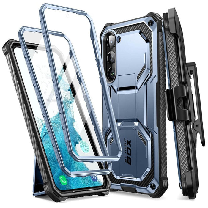Full-body Rugged Case with Built-in Screen Protector