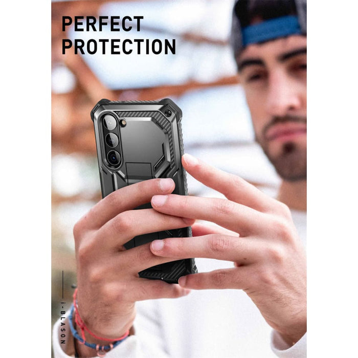 Full-body Rugged Case with Built-in Screen Protector