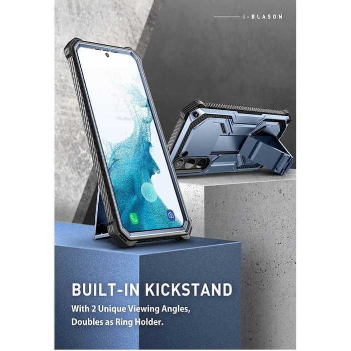 Full-body Rugged Case with Built-in Screen Protector