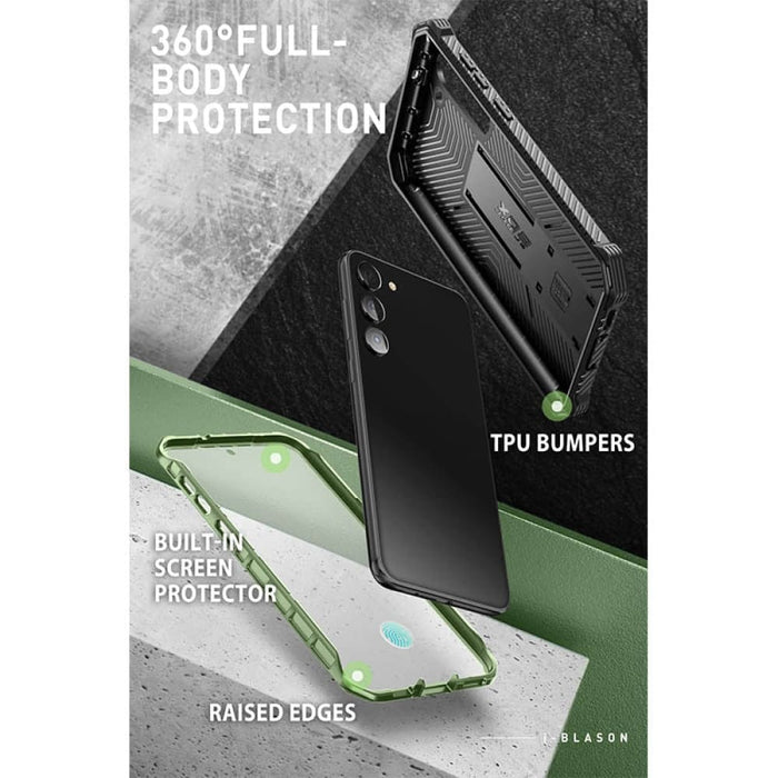 Full-body Rugged Case with Built-in Screen Protector