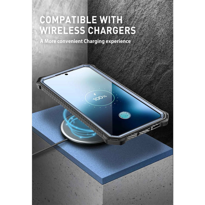 Full-body Rugged Case with Built-in Screen Protector