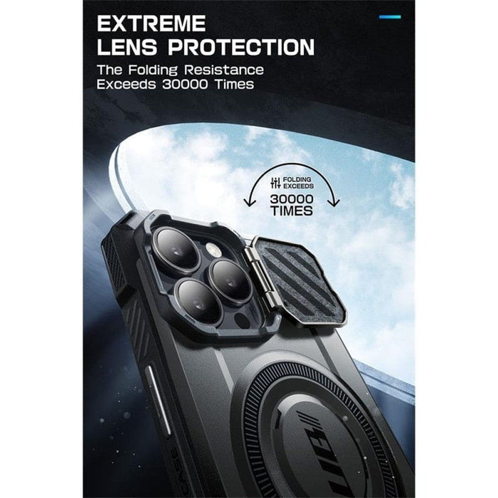 Full Body Rugged Case with Camera Cover & Built-in