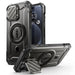 Full Body Rugged Case with Camera Cover & Built-in