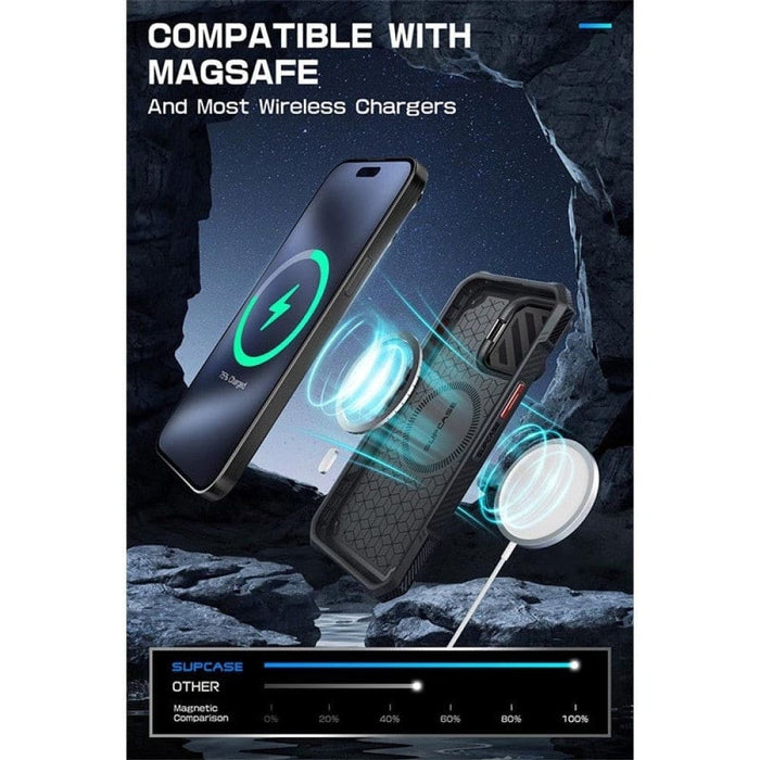 Full Body Rugged Case with Camera Cover & Built-in