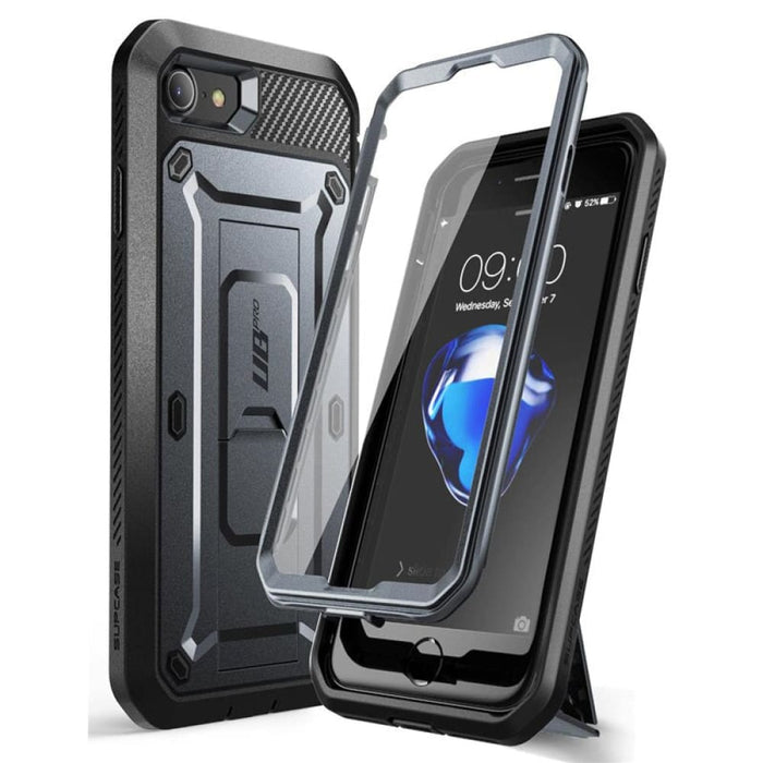 Full-body Rugged Case with Kickstand for Iphone 7 8 Se