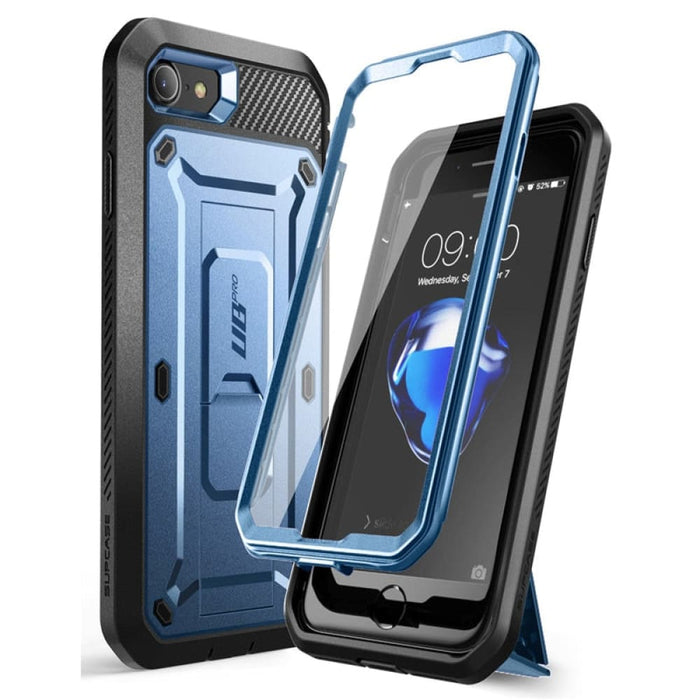 Full-body Rugged Case with Kickstand for Iphone 7 8 Se
