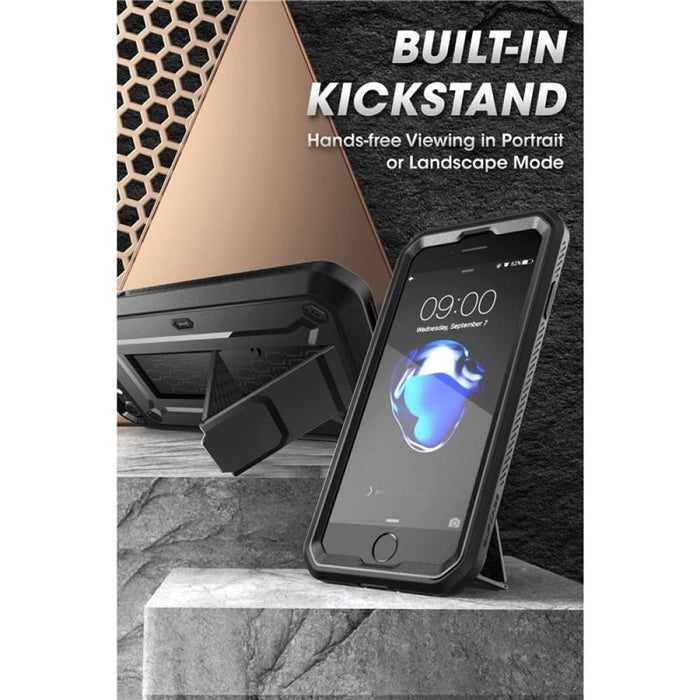 Full-body Rugged Case with Kickstand for Iphone 7 8 Se
