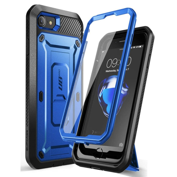 Full-body Rugged Case with Kickstand for Iphone 7 8 Se