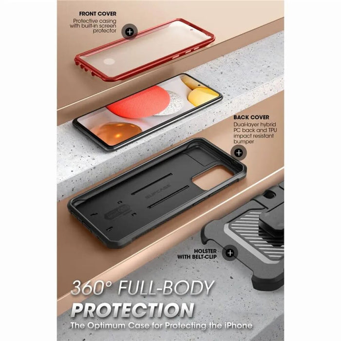 Full-body Rugged Holster Case with Built-in Screen