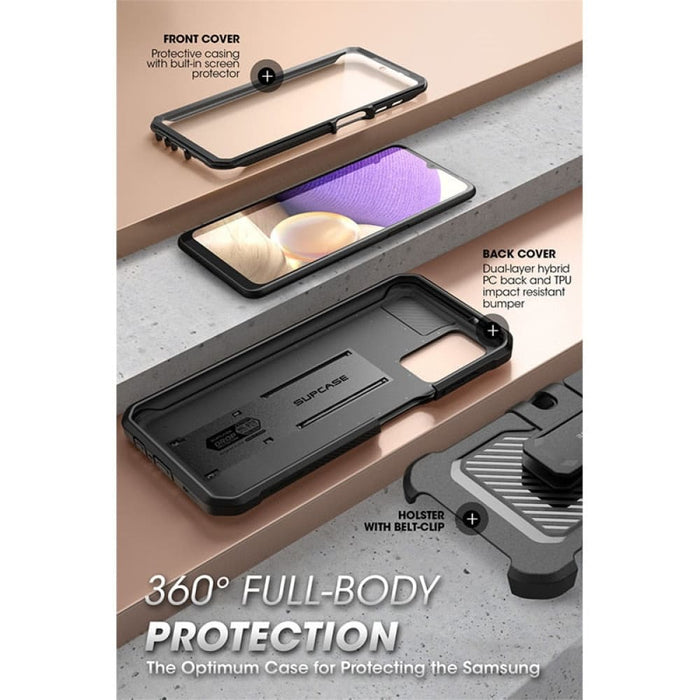 Full-body Rugged Holster Case for Samsung Galaxy A32 5g
