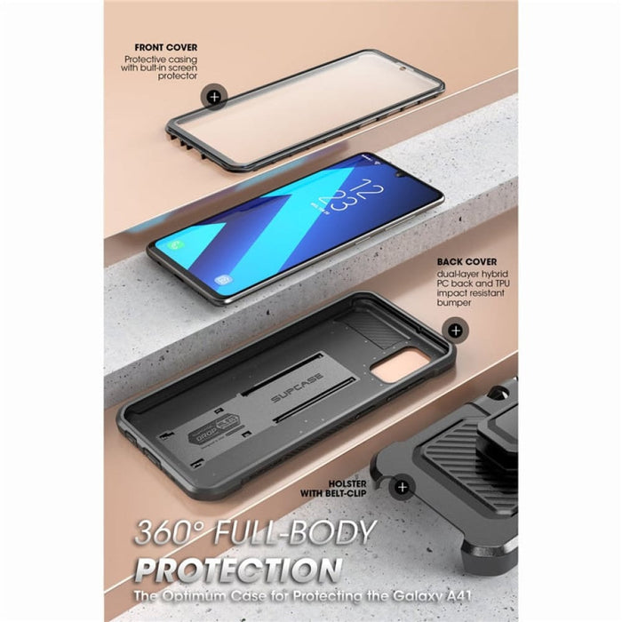 Full-body Rugged Holster Case for Samsung Galaxy A41