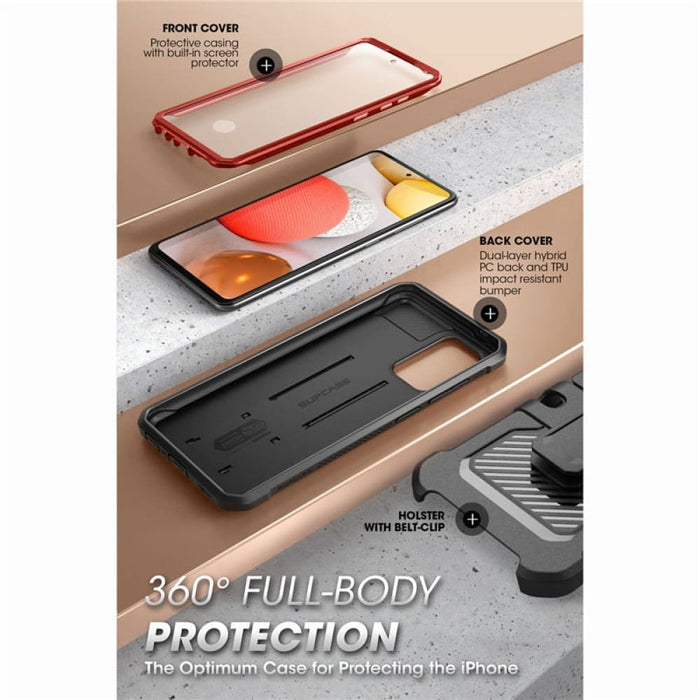Full-body Rugged Holster Case for Samsung Galaxy A52 4g 5g