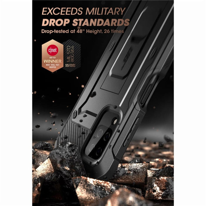 Full-body Rugged Holster Case for Samsung Galaxy A12