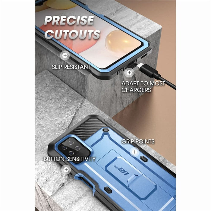 Full-body Rugged Holster Case for Samsung Galaxy A12