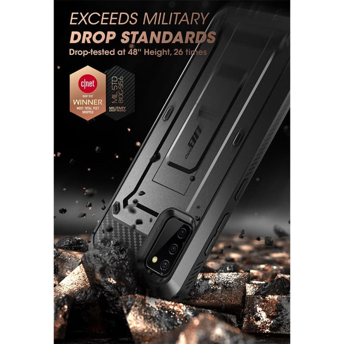 Full-body Rugged Holster Case for Samsung Galaxy A02s