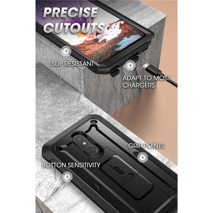 Full-body Rugged Holster Case for Lg Stylo 5 2019