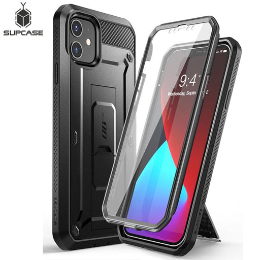 Full-body Rugged Holster Cover for Iphone 12 Pro