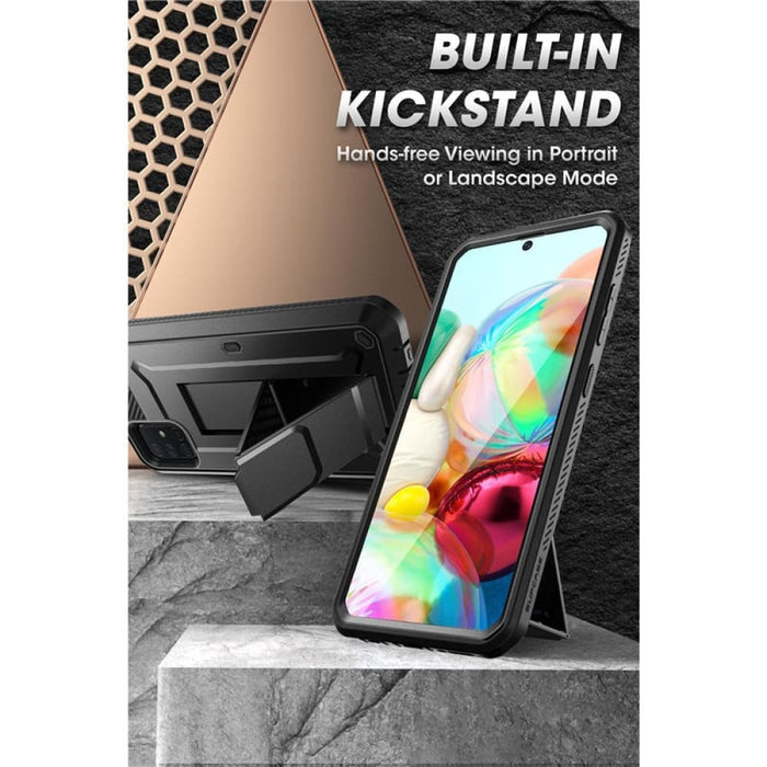 Full-body Rugged Holster Cover for Samsung Galaxy A71