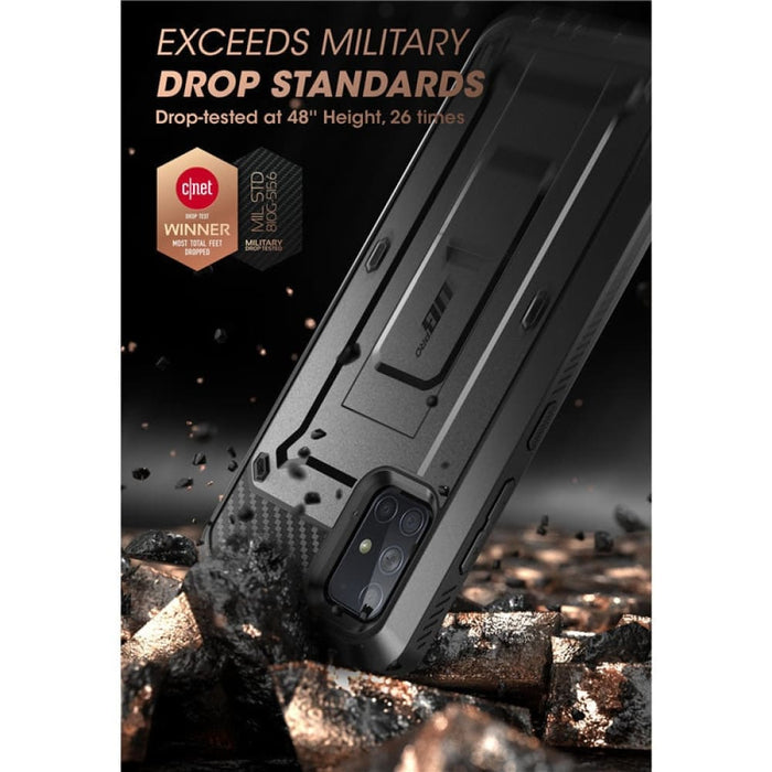 Full-body Rugged Holster Cover for Samsung Galaxy A71