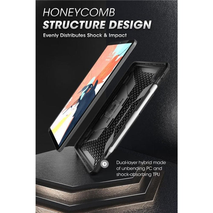 Full-body Rugged Rubber Cover for Ipad Pro 12.9 Inch