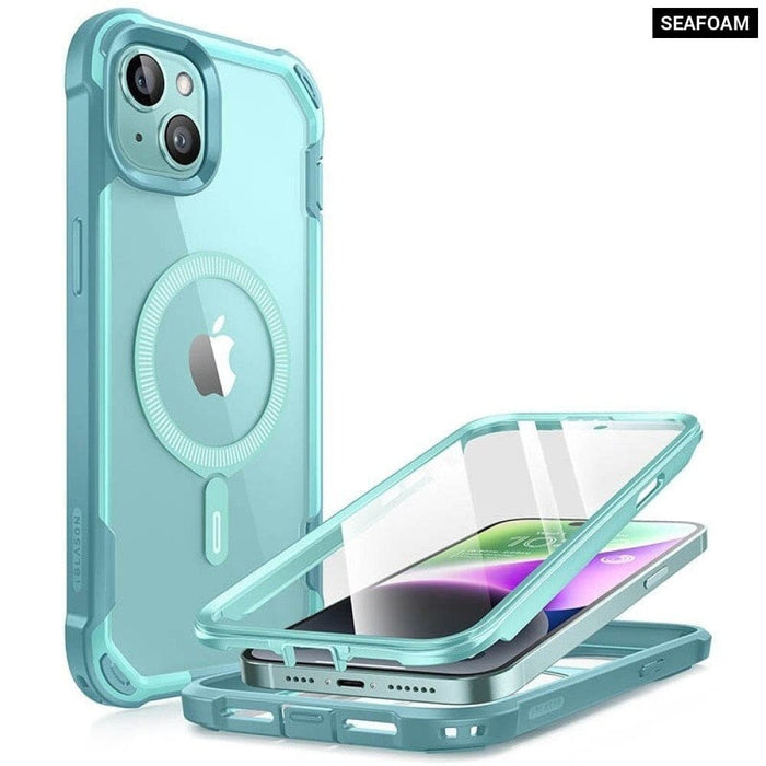Full-body Shockproof Rugged Bumper Magsafe Case for Iphone