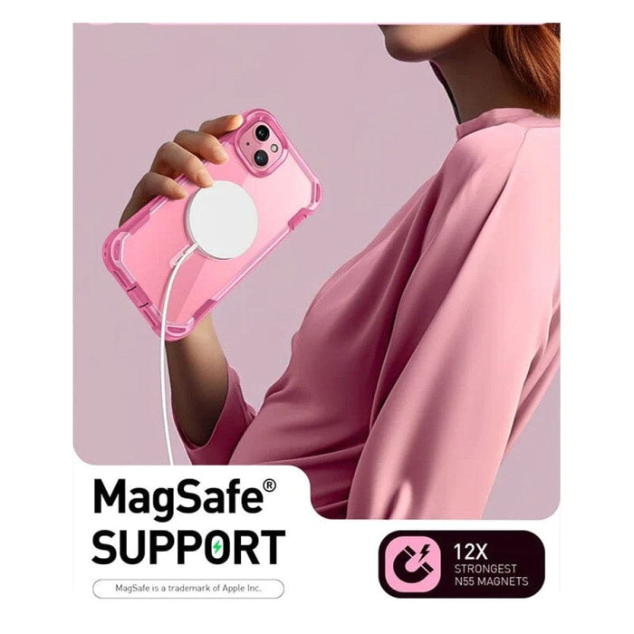 Full-body Shockproof Rugged Bumper Magsafe Case for Iphone