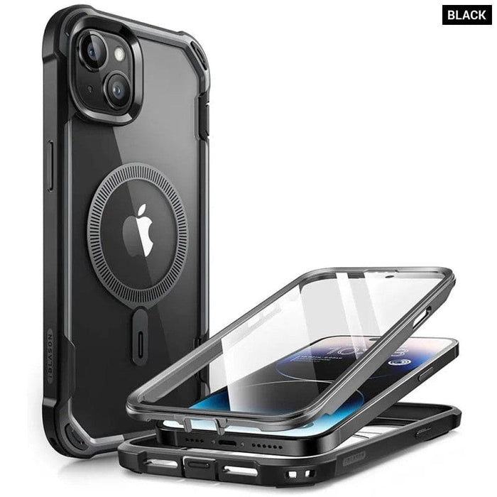 Full-body Shockproof Rugged Bumper Magsafe Case for Iphone