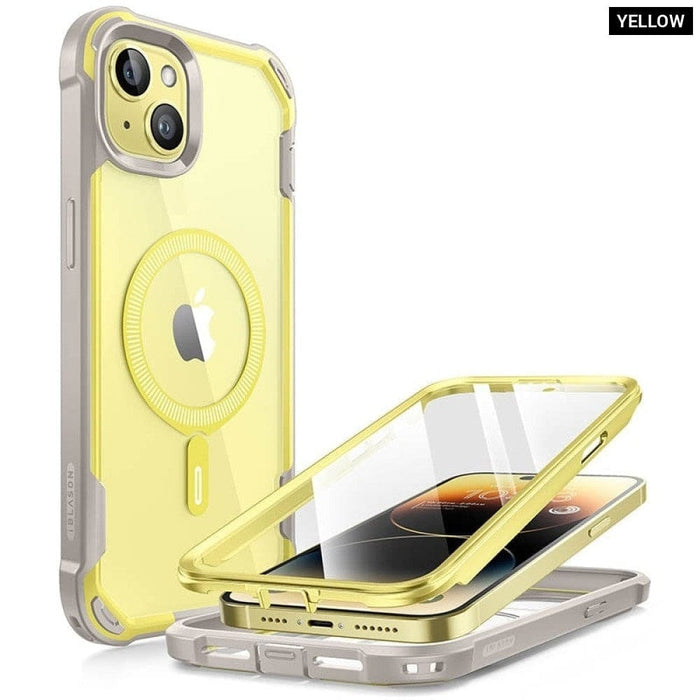 Full-body Shockproof Rugged Bumper Magsafe Case for Iphone