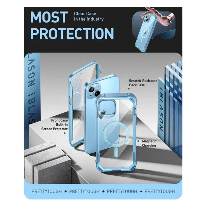 Full-body Shockproof Rugged Bumper Magsafe Case for Iphone