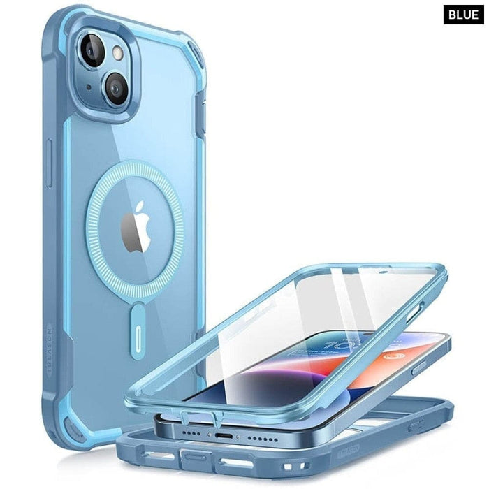 Full-body Shockproof Rugged Bumper Magsafe Case for Iphone