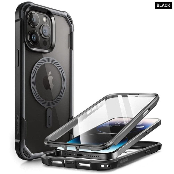 Full-body Shockproof Rugged Magsafe Case with Built-in