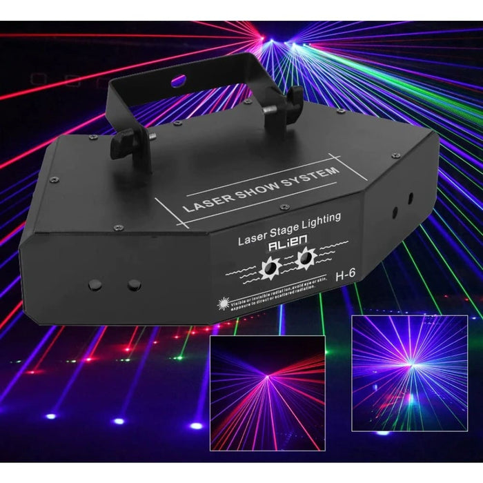 Rgb Full Colour Beam Line Scanner Dmx Stage Laser Projector
